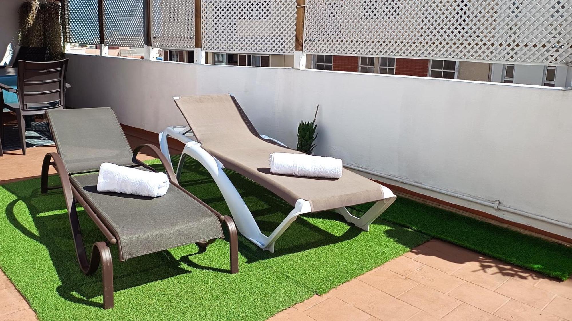 Center Santa Cruz, Alojamiento Centrico Con Gran Terraza, Cocina , Salon Y Banos, Todo Privado エクステリア 写真
