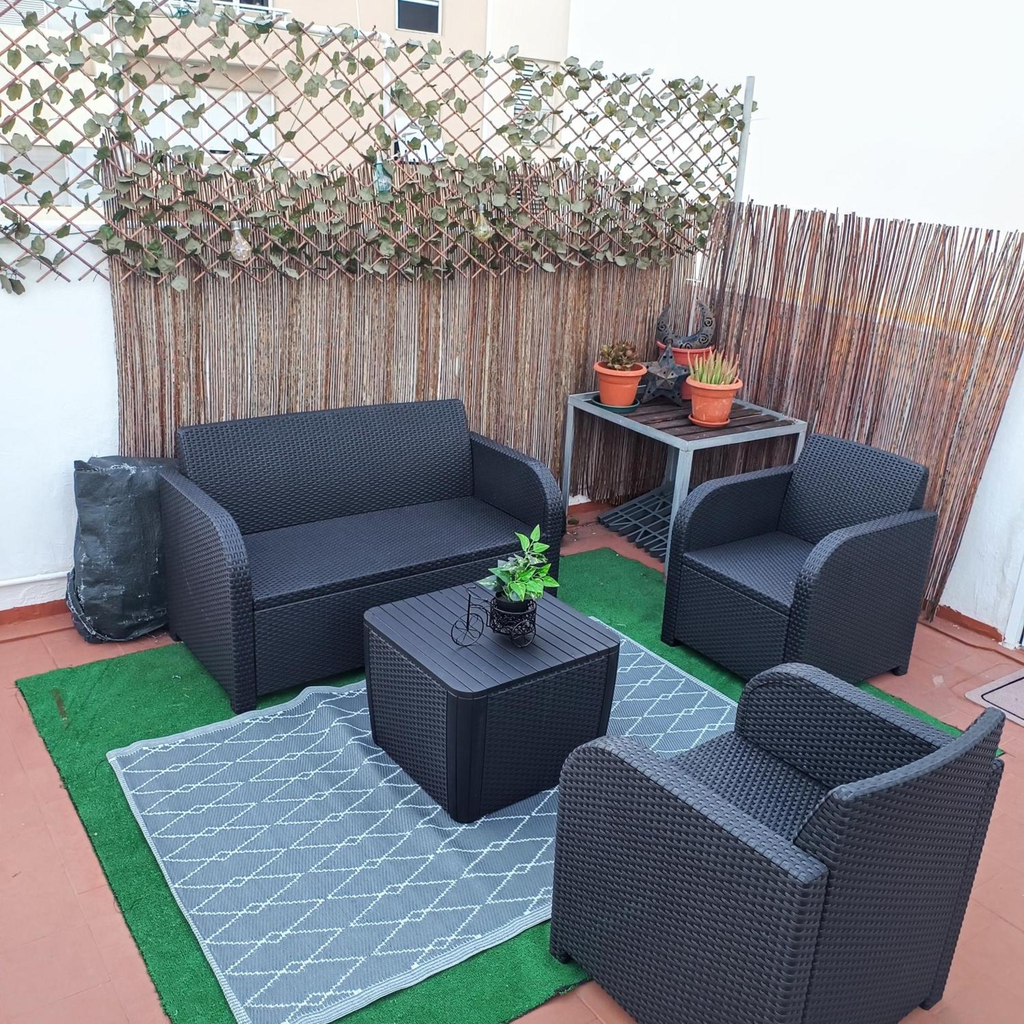 Center Santa Cruz, Alojamiento Centrico Con Gran Terraza, Cocina , Salon Y Banos, Todo Privado エクステリア 写真