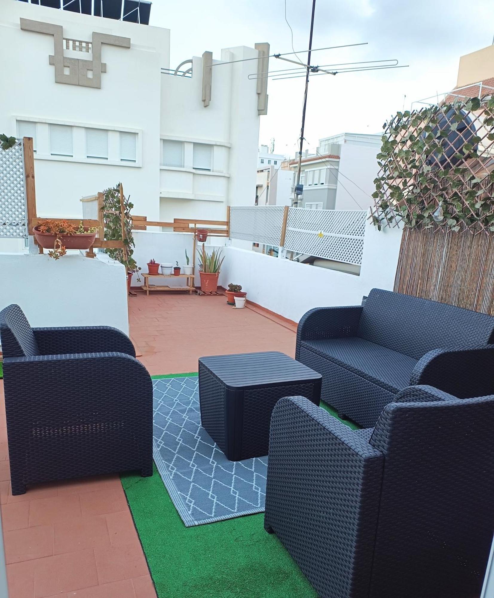 Center Santa Cruz, Alojamiento Centrico Con Gran Terraza, Cocina , Salon Y Banos, Todo Privado エクステリア 写真